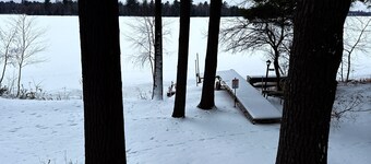 Foster's Lakeside - Sandy Shore with Snowmobile Access & Year-Round Fun