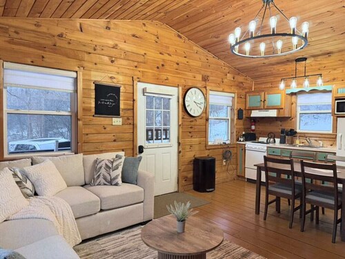 Bittergoose Cabin with Private Hot Tub, 2 Bedrooms - Near Raystown Lake