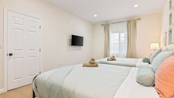 2 dormitorios, tabla de planchar con plancha, wifi y ropa de cama