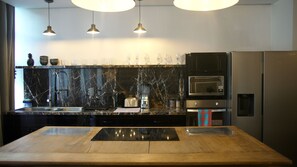 Private kitchen - Spacious and luxurious 5 bedroom apartment, newly remodeled. (Ciudad de México)