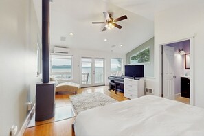 2 dormitorios, tabla de planchar con plancha, Internet y ropa de cama