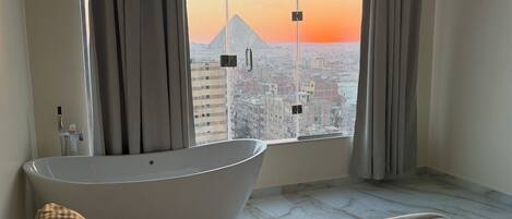Deluxe Double Room, Balcony, City View | Premium bedding, memory foam beds, free WiFi, bed sheets
