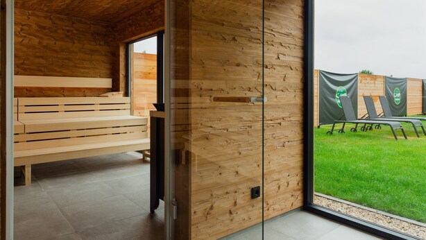 Mobile Home | Sauna - Modernes Mobilehome im Vital Camp Bayerbach (Bayerbach)