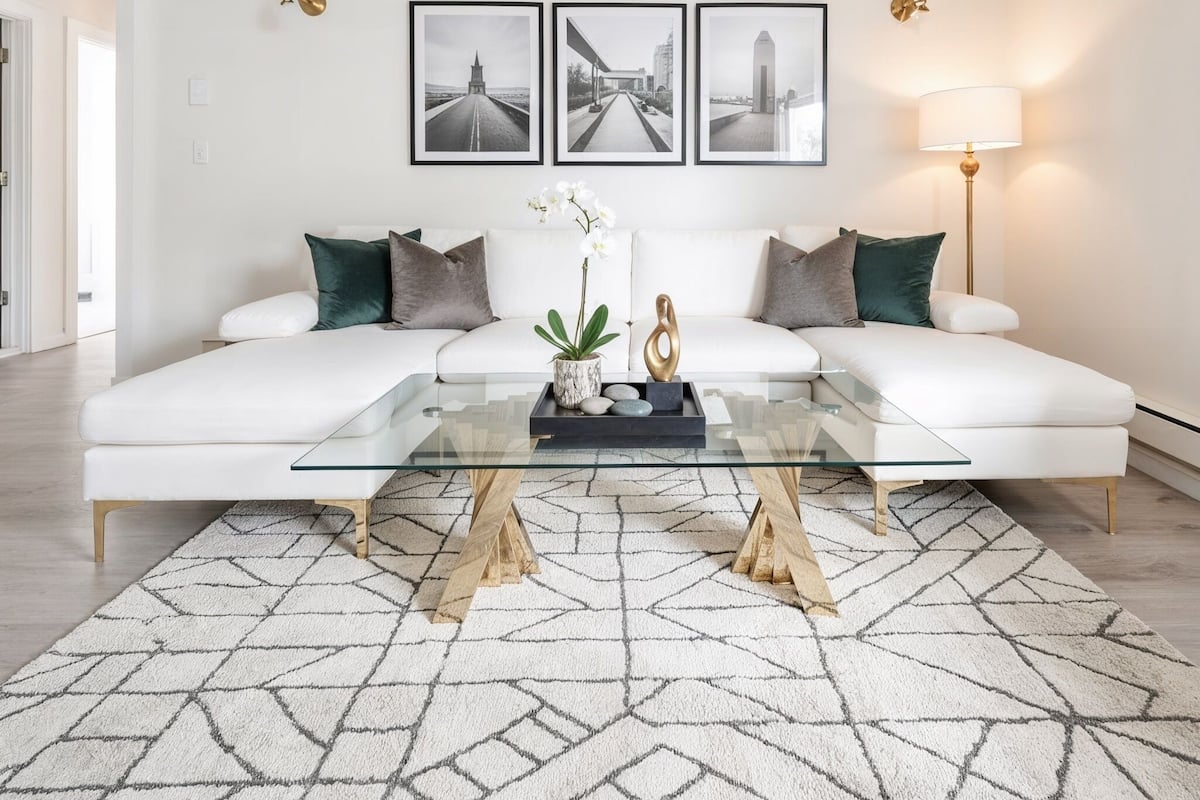 ラグジュアリー アパートメント | リビング エリア