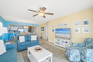 Interior - Gulf Dunes 210 - Coastal Charm (Fort Walton Beach)