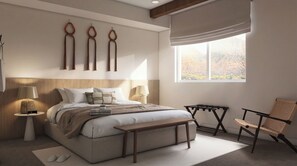 2 soverom, strykejern/-brett, reiseseng for barn og wi-fi (inkludert)