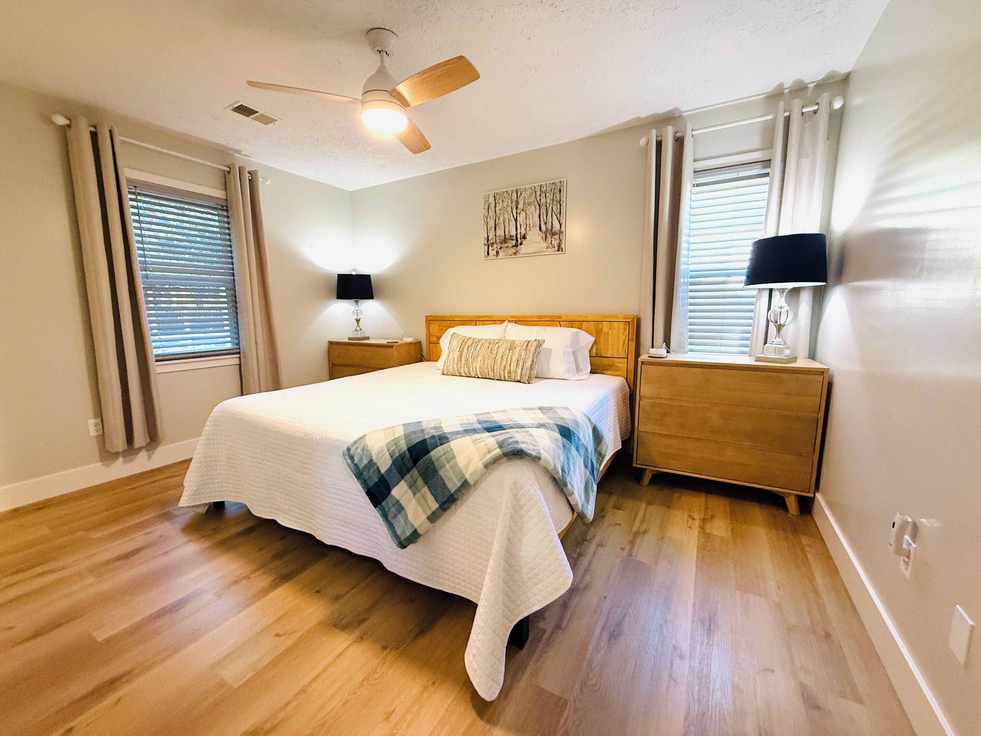 3 bedrooms, iron/ironing board, travel cot, free WiFi