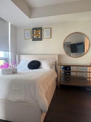 1 chambre, fer et planche Ă repasser, Wi-Fi, literie fournie