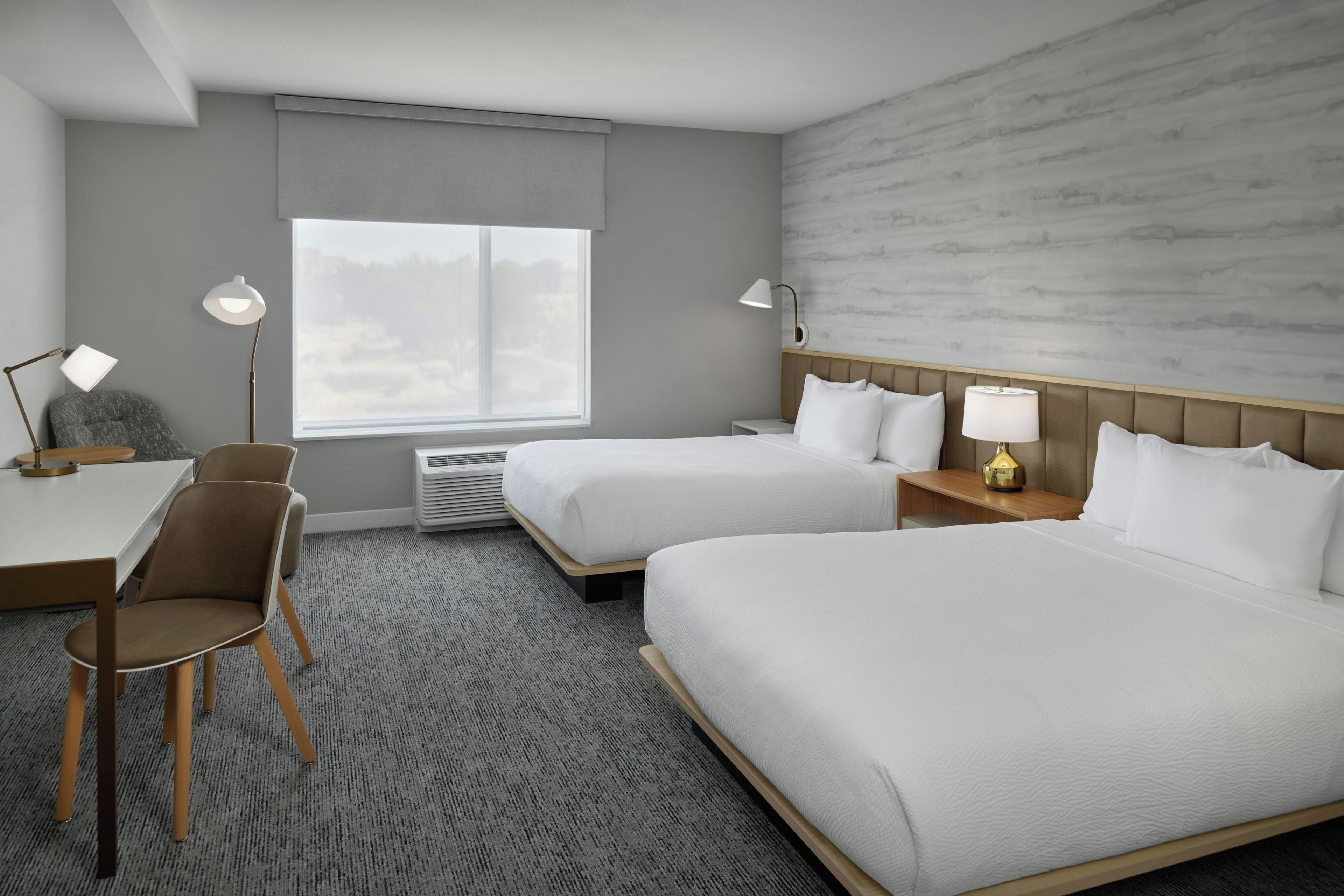 Suite monolocale, 2 letti queen