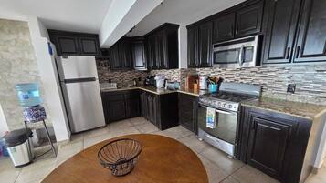 Microwave, oven, stovetop