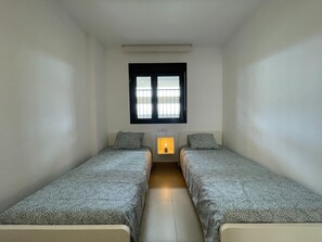 Classic Apartment, 2 Bedrooms | 4 bedrooms, individually furnished, iron/ironing board, bed sheets - Lovely Apartment in Roquetas de Mar With Private Terrace (Roquetas de Mar)