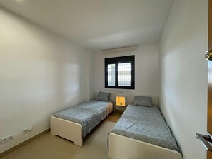 Classic Apartment, 2 Bedrooms | 4 bedrooms, individually furnished, iron/ironing board, bed sheets - Lovely Apartment in Roquetas de Mar With Private Terrace (Roquetas de Mar)