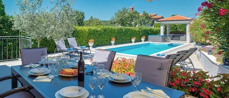 Restauration en plein air