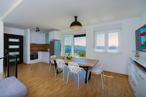 Villa | Private kitchen | Fridge, microwave, oven, stovetop - Villa Adio Mare (Rogoznica)