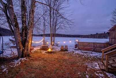 Spacious Swan Lake Group Getaway | Sleeps 18 | Fireplace • Fire Pit • Lake Views