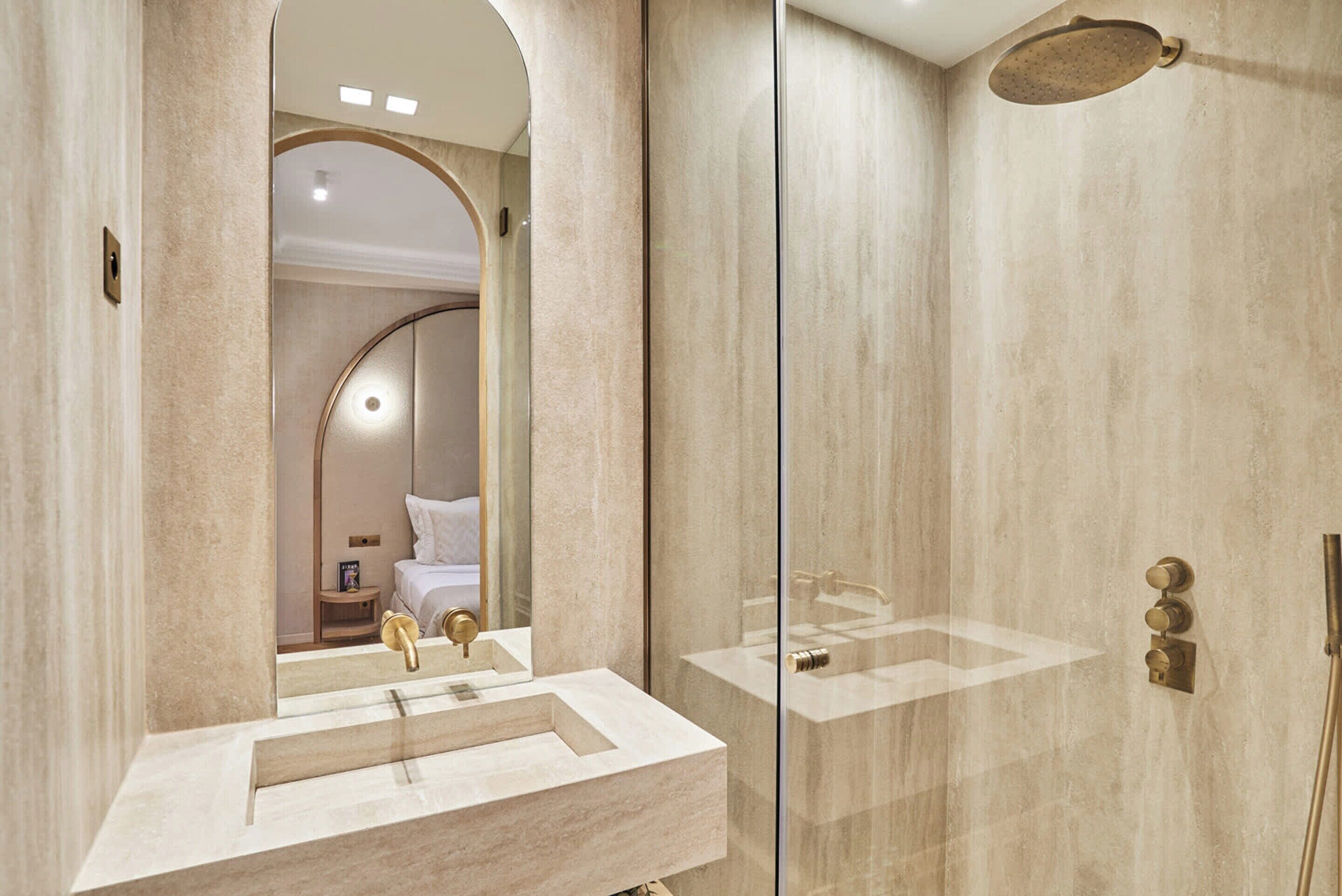 Leilighet | Bad | Hårføner, håndklær, såpe og sjampo