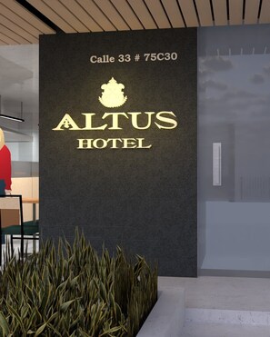 Front of property - ALTUS HOTEL  (Medellín)
