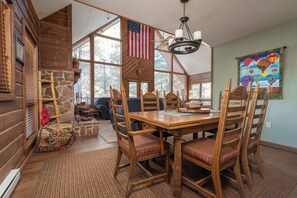 Dining - Pah's Haus | Hot Tub | Scenic View | Dog-Friendly (Angel Fire)