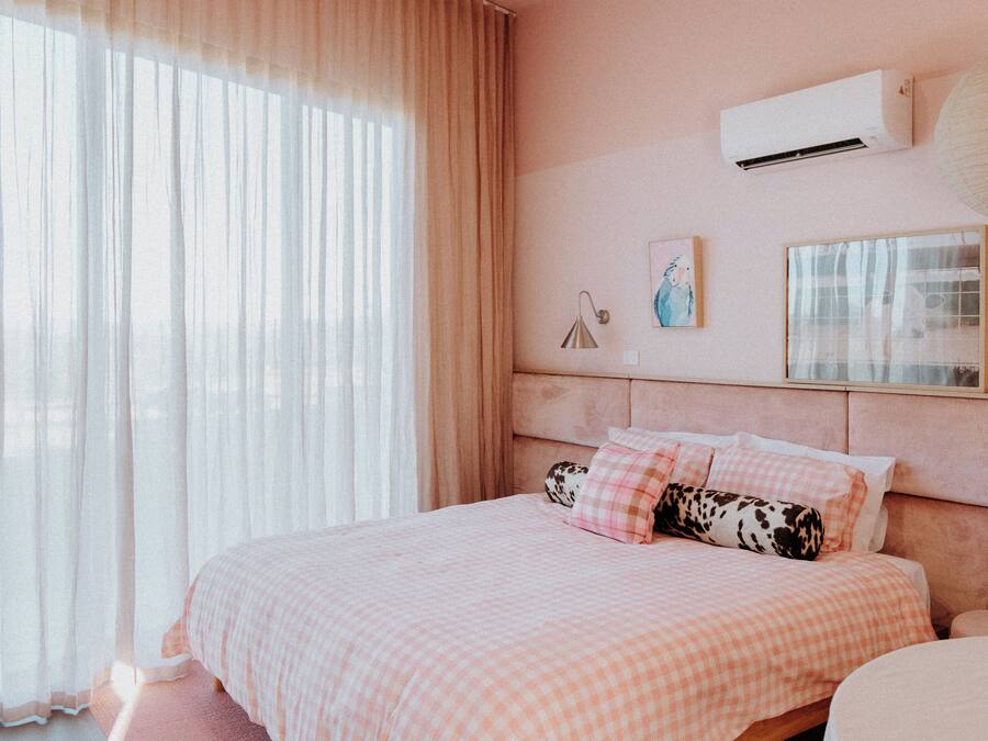 Studio, 1 kingsize bed, kitchenette, uitzicht op heuvels | Gratis wifi