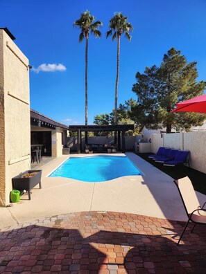 Outdoor pool - Spacious Mesa Oasis with Heated Pool (Mesa)