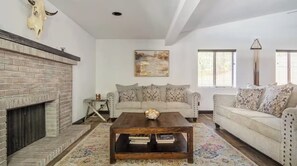 Comfort Quadruple Room | Living room - Spacious Mesa Oasis with Heated Pool (Mesa)