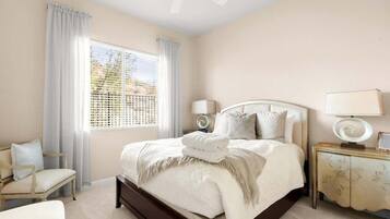 Iron/ironing board, WiFi, bed sheets