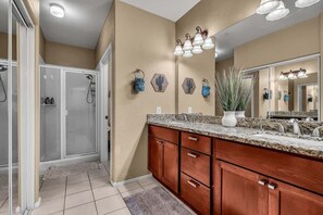 Shower, hair dryer - Private pool oasis near TPC Scottsdale (Scottsdale)