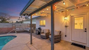 Pool - 3BR Home: Secret Room & Private Pool (Tempe)