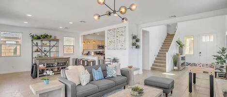 TV, video games, offices