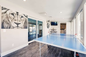 Games room - Exclusive 4BR Oasis: Heated Pool & Games (Scottsdale)