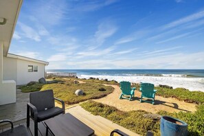 Terrace/patio - Marbella Lane - Oceanfront w unobstructed views! (Pacifica)