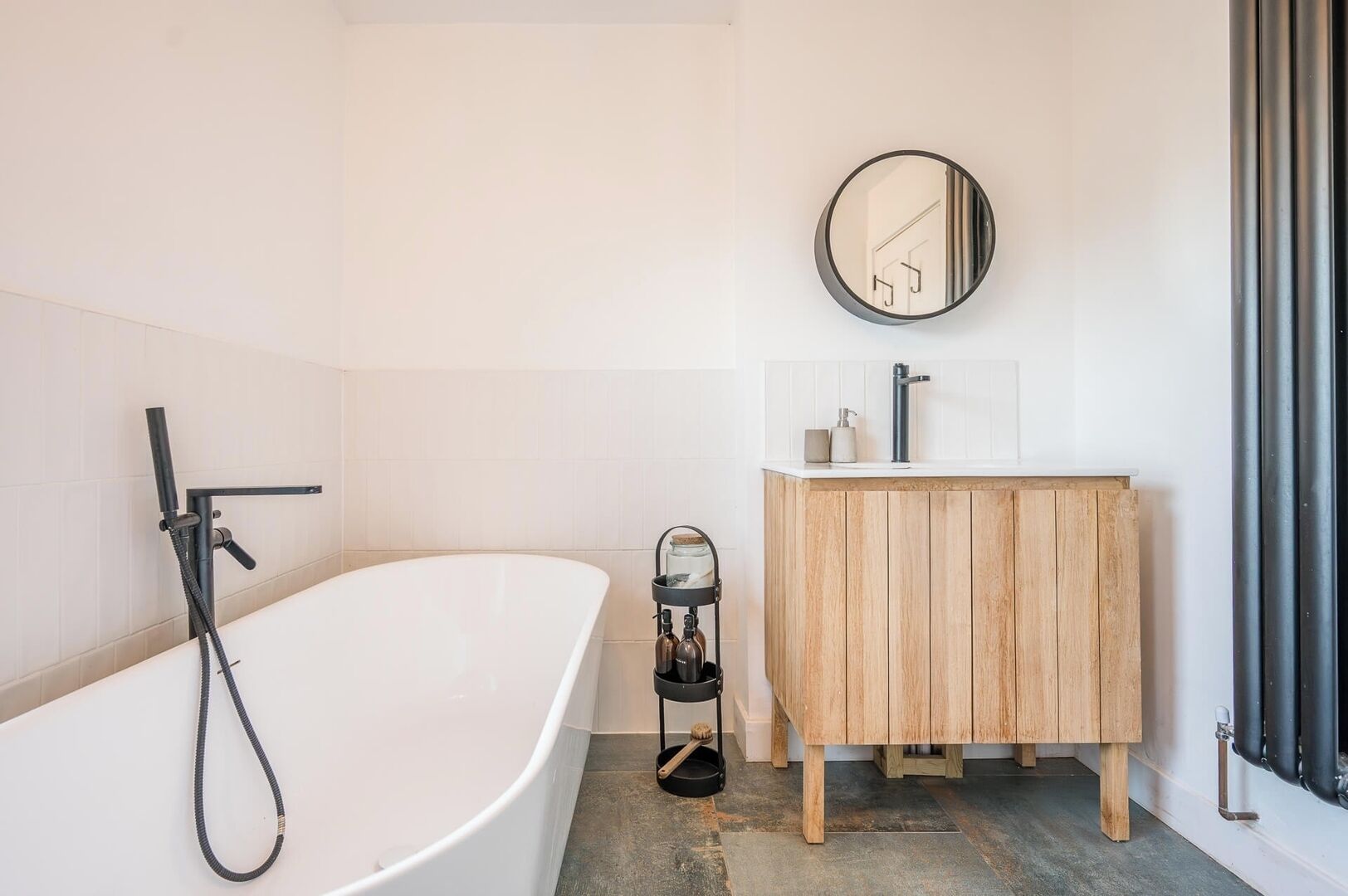 Free toiletries, hair dryer