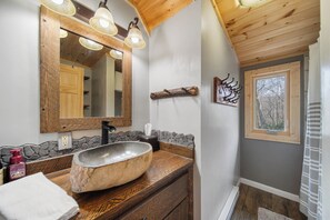 Shower, towels