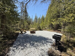 Property grounds - Nick's Place - Johnswood Off Grid Cabins on Drummond Island (Drummond Island)