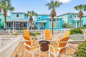 Terrace/patio - VW26 Friday Life, Shared Heated Pool, Pet Friendly, Gated Community (Port Aransas)