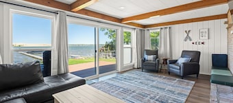 Sandy Cottage | Silver Lake Waterfront Home | Private Dock & Stunning Dunes