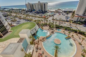 Pool - Luxury Condo with Stunning Beach Views at Laketown (Panama City Beach)