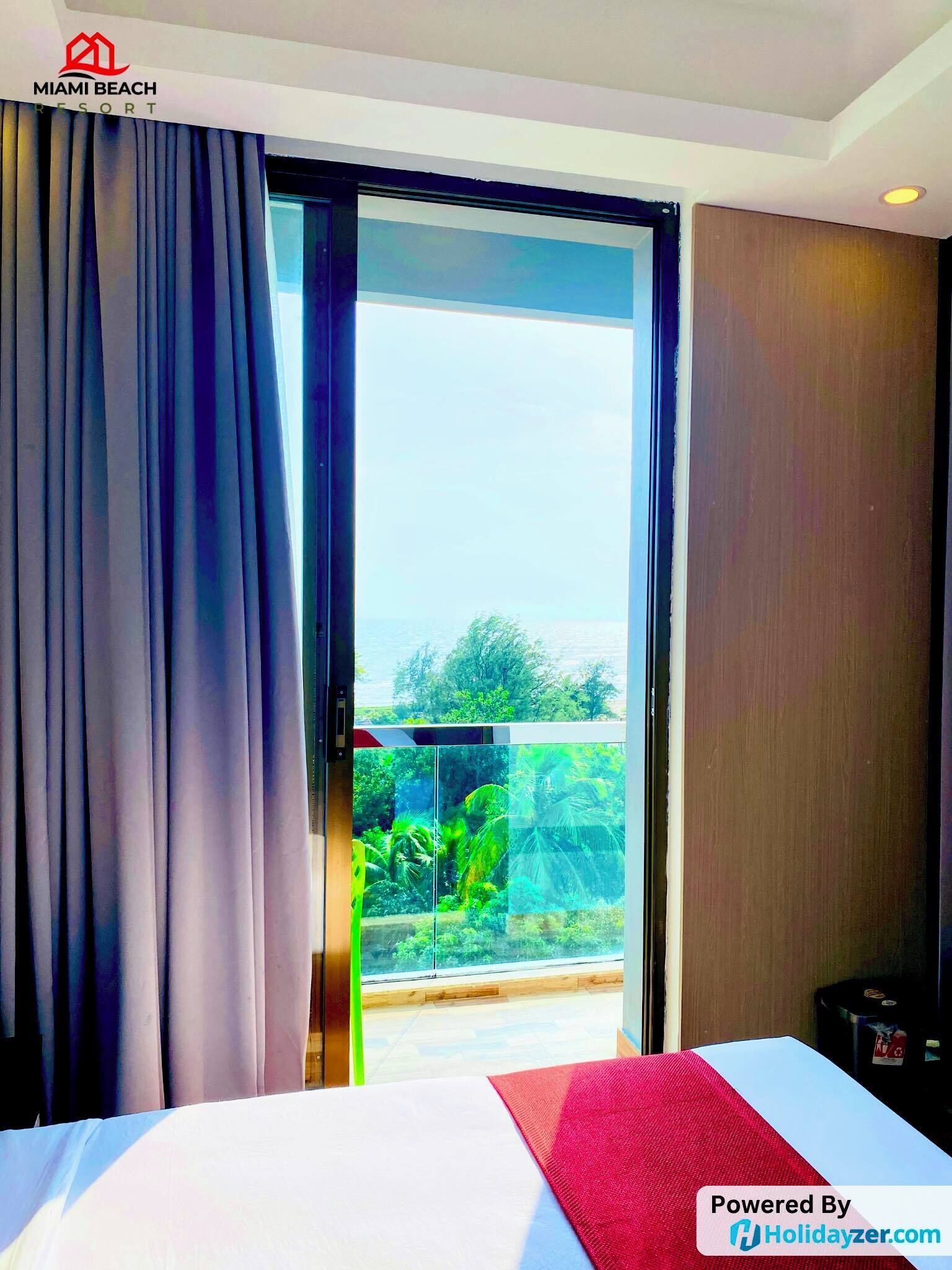 Habitación Deluxe doble, balcón, vistas al mar | Wifi gratis