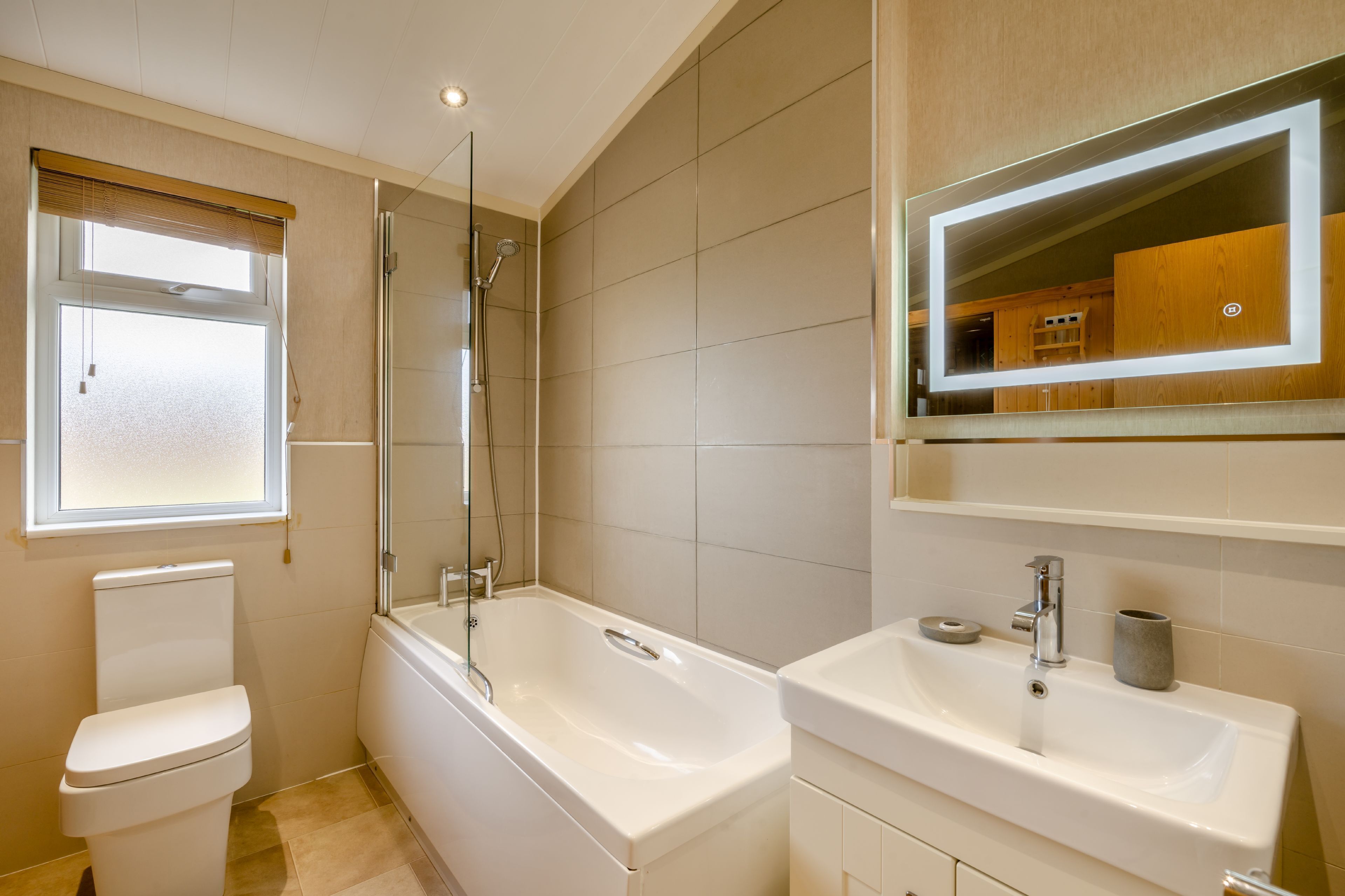 Shower, hair dryer