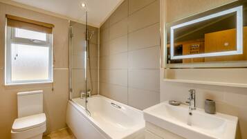 Shower, hair dryer