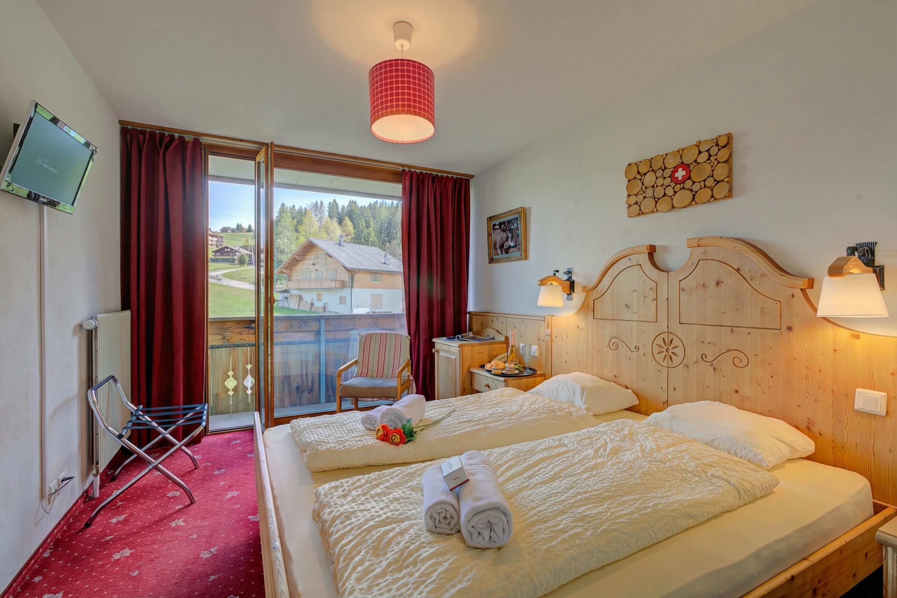 Wifi gratis y ropa de cama