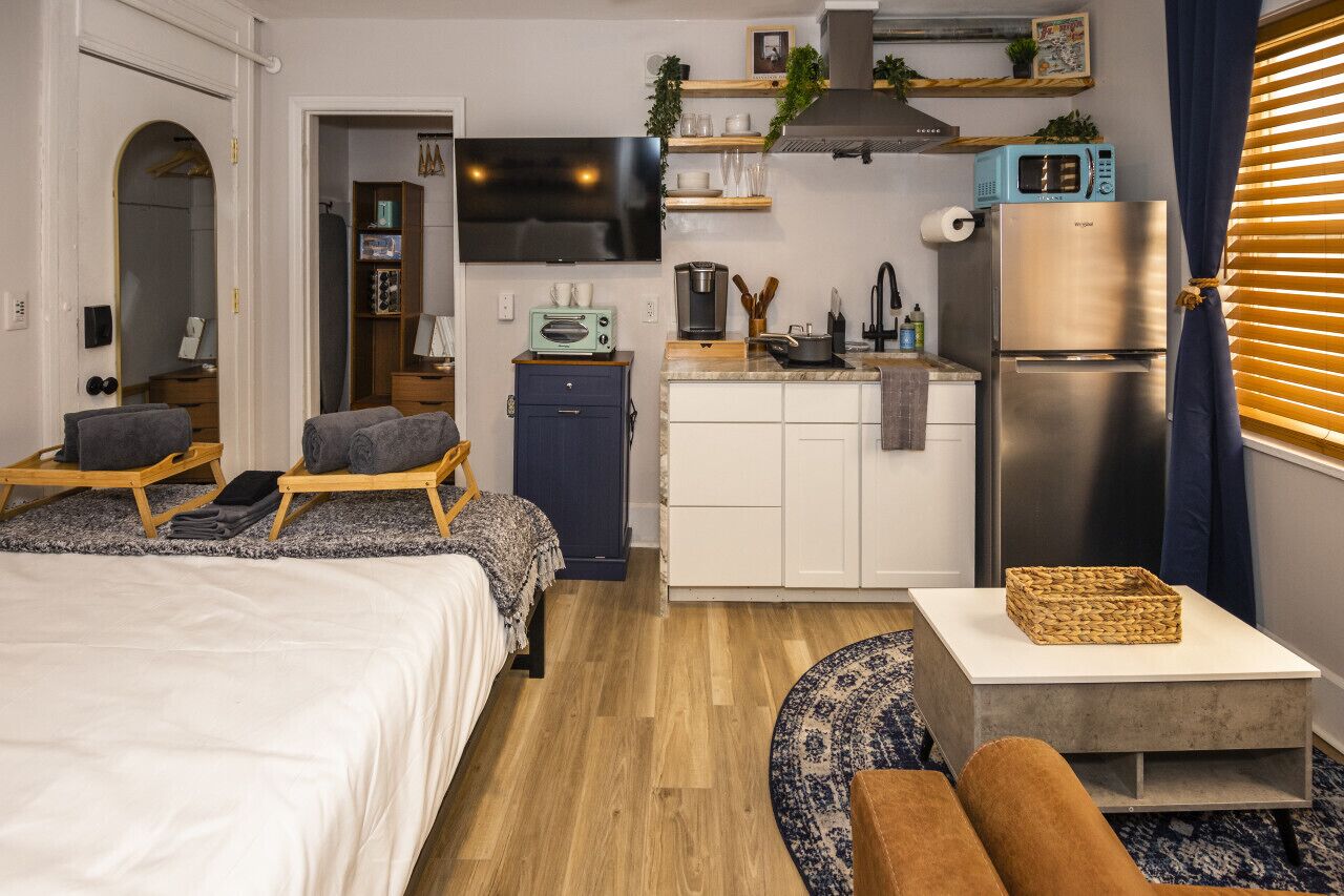 1 Schlafzimmer, Schreibtisch, Bügeleisen/Bügelbrett, WLAN