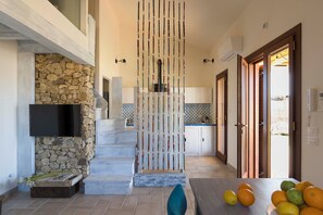 Interior - Villa Guidaloca, sea view and pool (Castellammare del Golfo)