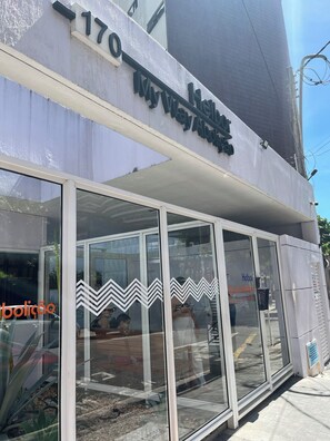 Fachada da propriedade