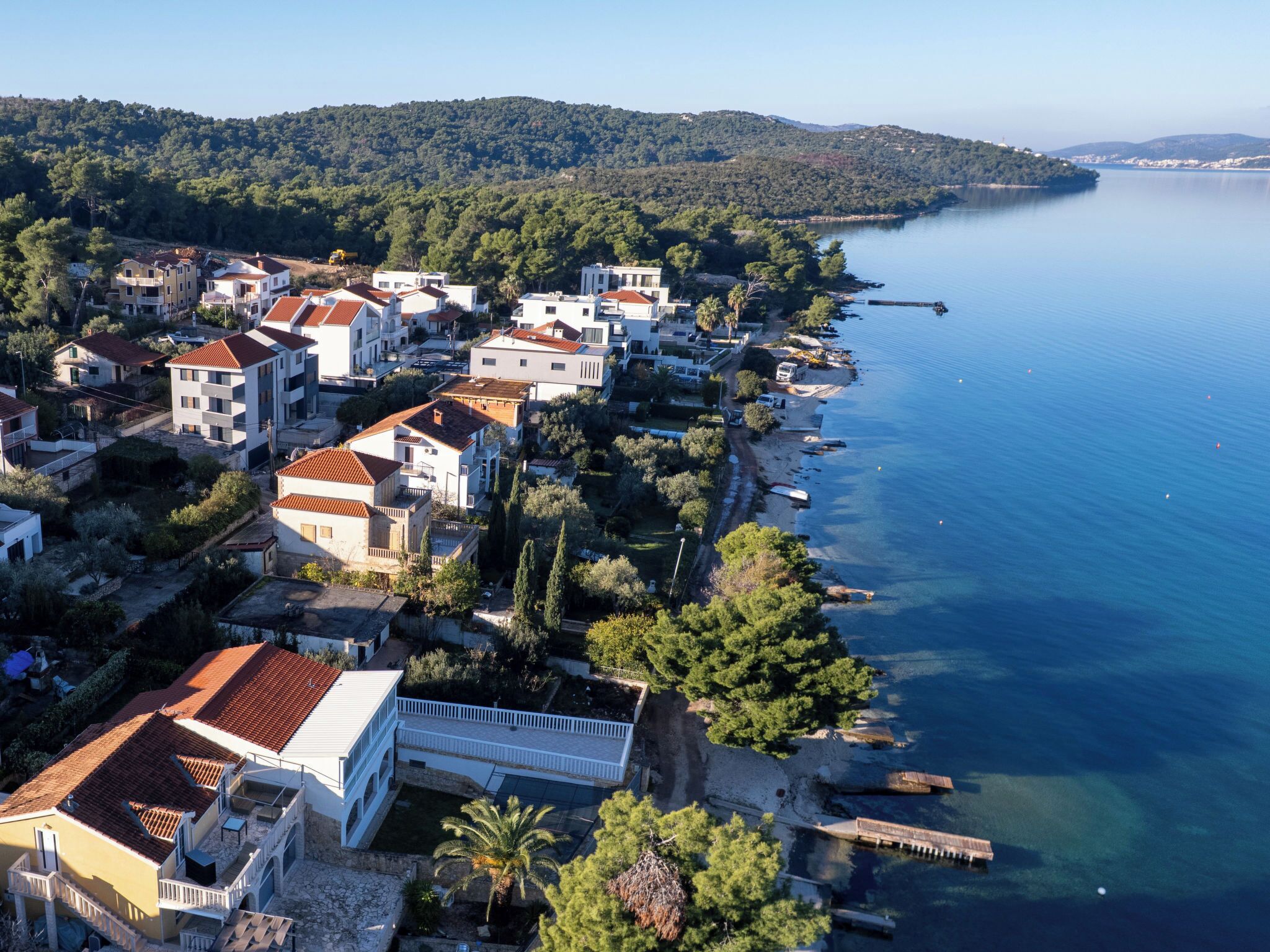 منظر من الجو على ارتفاع عالٍ