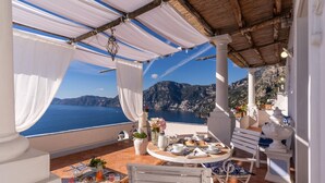 Outdoor dining - VILLA DIOMEDEA - Villa Diomedea (Praiano)