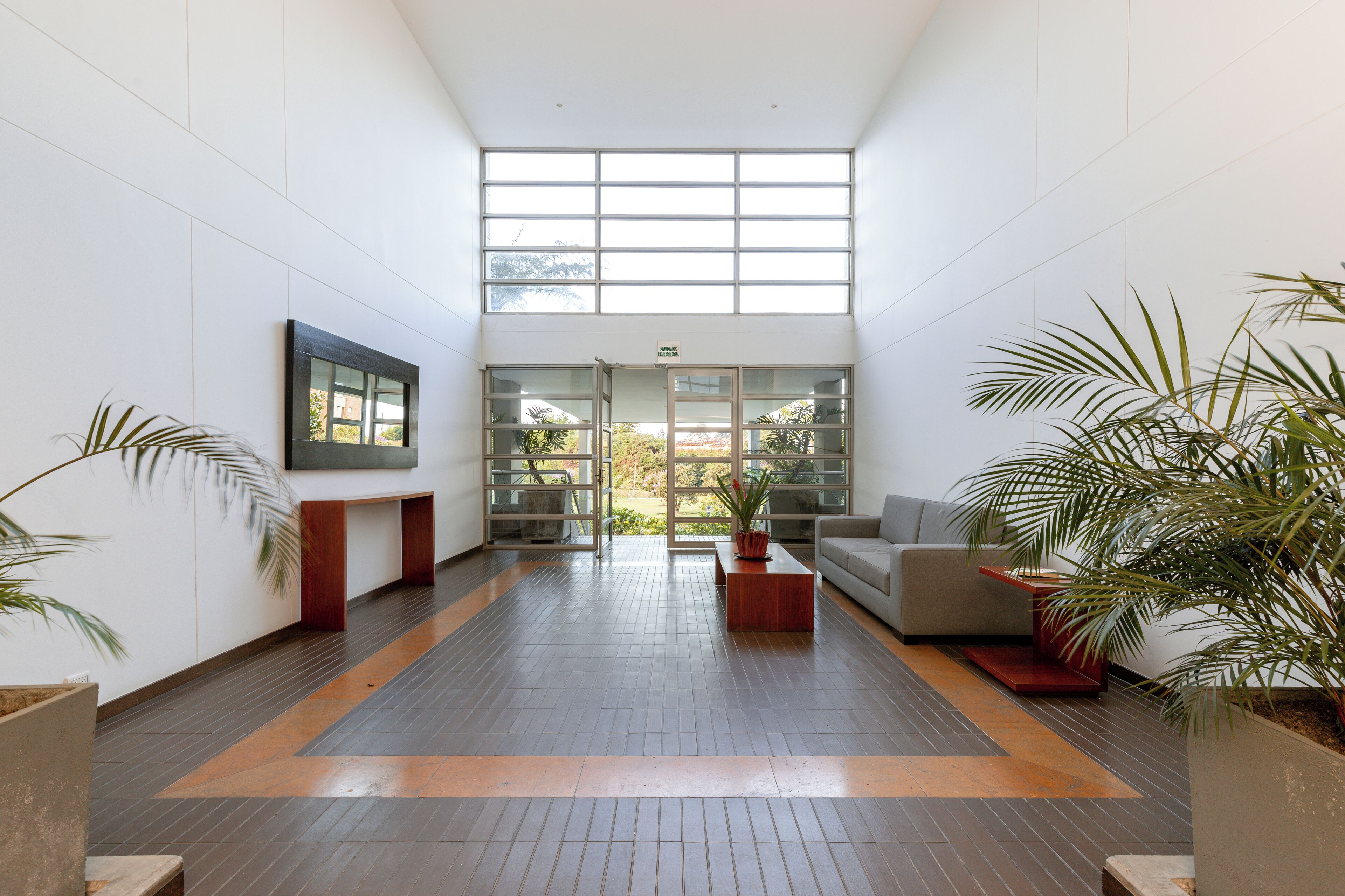 Overnatningsstedets facade