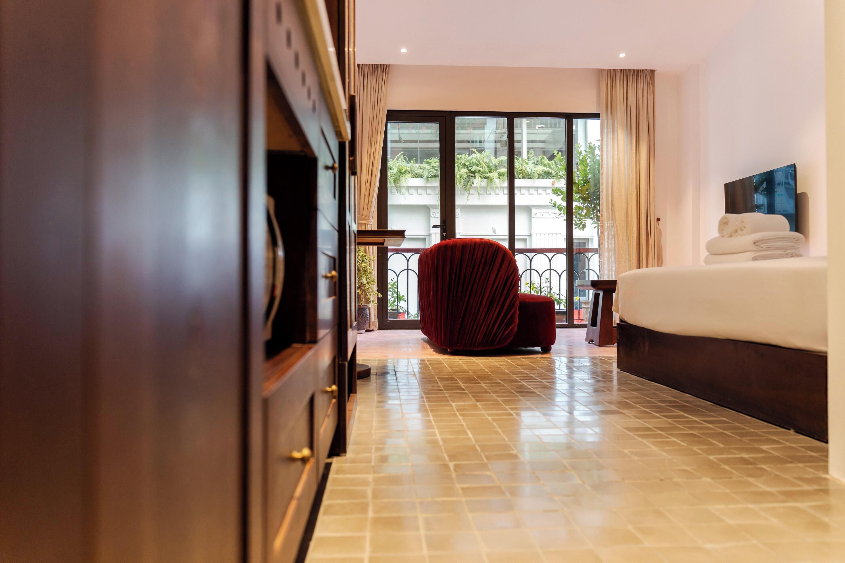 Vista des de l'habitació