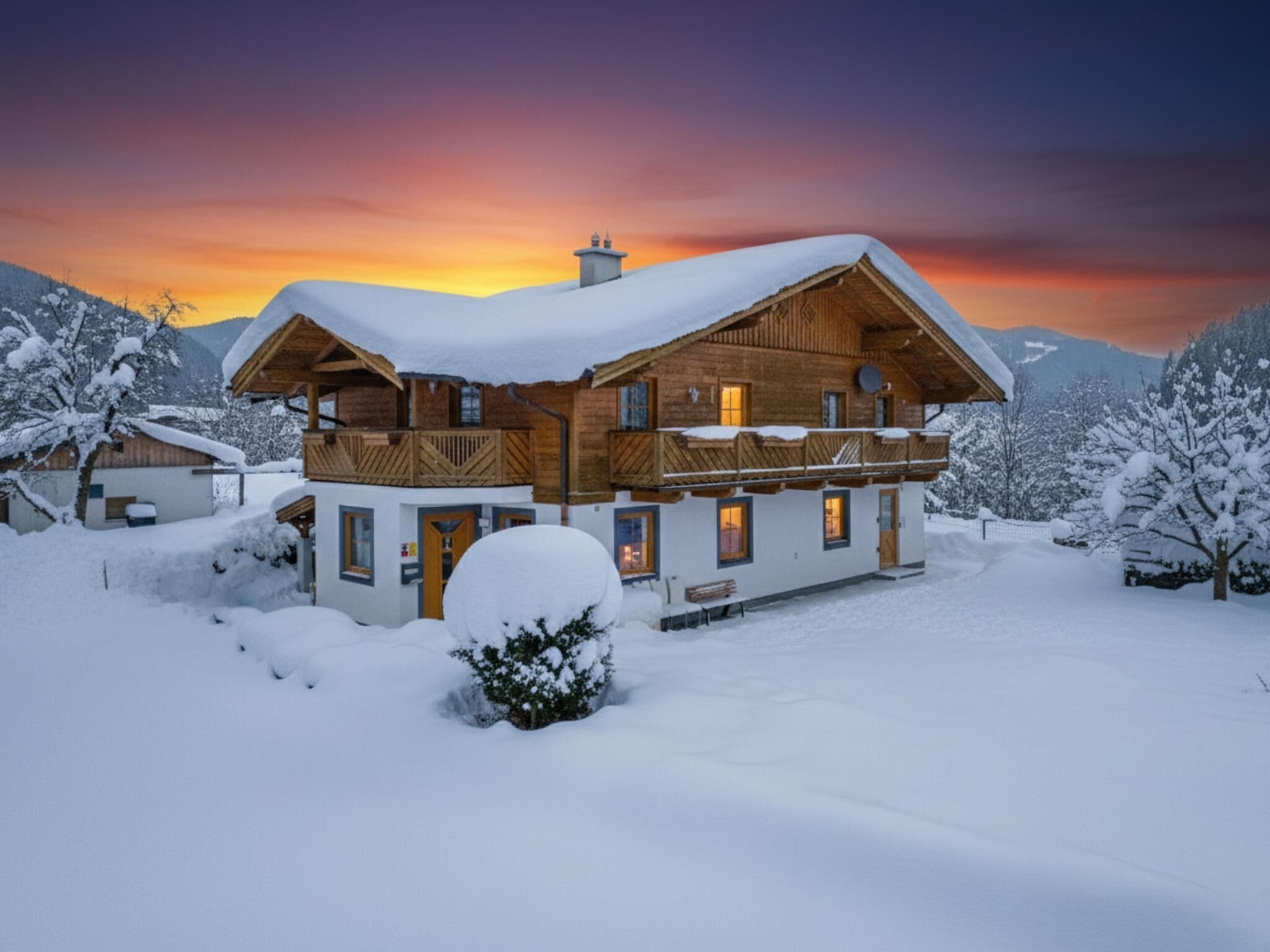Extérieur maison de vacances [hiver]