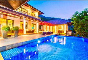 Outdoor pool - 3Br Seaview with Pool Escape V276 (Ko Samui)